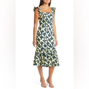 Chelsea28 Floral Midi Dress
